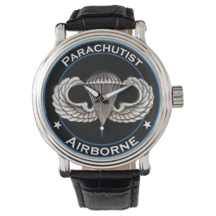 Luftburen Parachutist Armbandsur