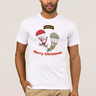 Luftburen Santa II ljus T-tröja T-shirt
