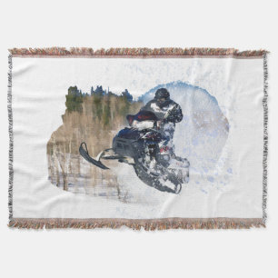 Luftburen Snowmobile Mysfilt