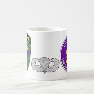 Luftburen SSI och Emblem 1 för borgerliga Kaffemugg