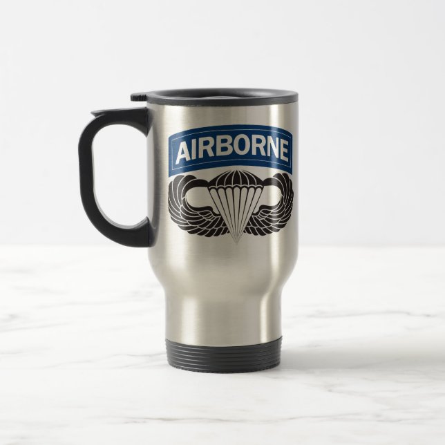 Luftburen travel mug resemugg (Vänster)