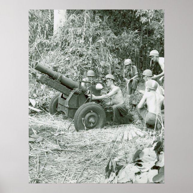 Luftburna Artillerymen Poster (Framsidan)
