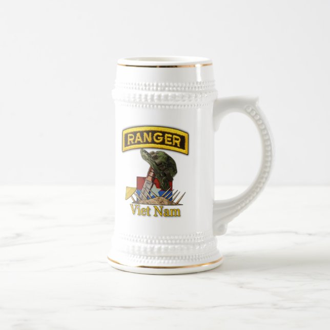 Luftburna Skogsväktare Veterans Vets LRRP Sejdel (Höger)