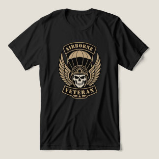 Luftburna veteraner t shirt