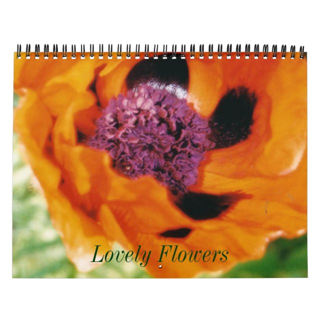 Luften Flowers Calendar Kalender (Omslag)
