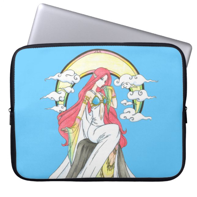 Luftens Element Bärfodral för Bärbar Dator Laptop Sleeve (Framsidan)