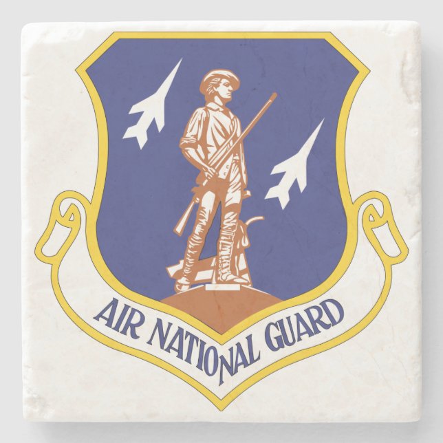 Luftens nationalgarde militärveteran stenunderlägg (Framsidan)