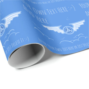 Luftfart. Pilot, luftfartyg, mall för flygtillstån Presentpapper