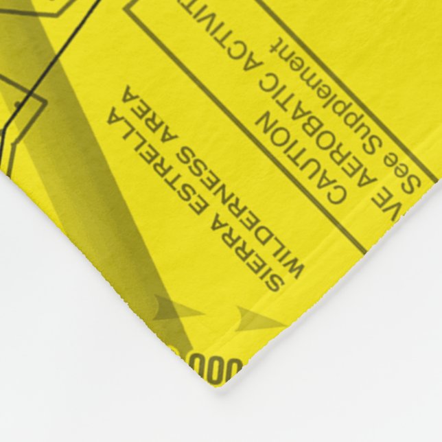 Luftfartsdiagram Fleecefilt (Hörn)