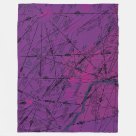 Luftfartsdiagram Fleecefilt