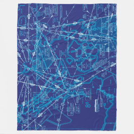 Luftfartsdiagram Fleecefilt