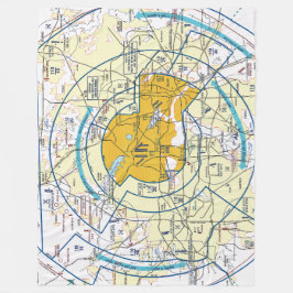 Luftfartsdiagram Fleecefilt