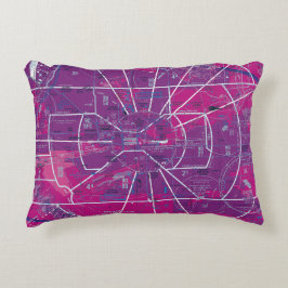 Luftfartsdiagram Prydnadskudde