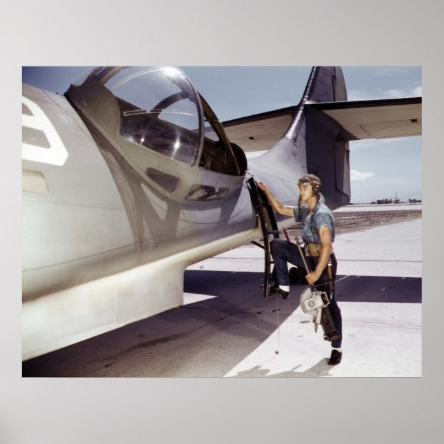 Luftfartsförordning Mate, 1942 Poster (Framsidan)