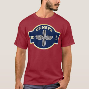 Luftfartsmaskinister Mate Rating Device vEmblem T Shirt