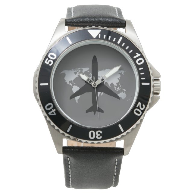 Luftfartyg Armbandsur (Framsida)