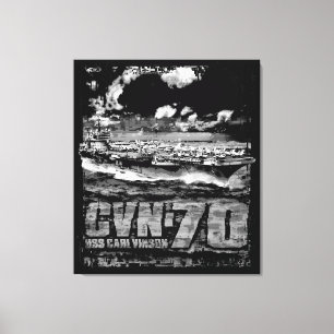 Luftfartyg Carl Vinson Canvastryck