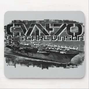 Luftfartyg Carl Vinson Mousepad Musmatta