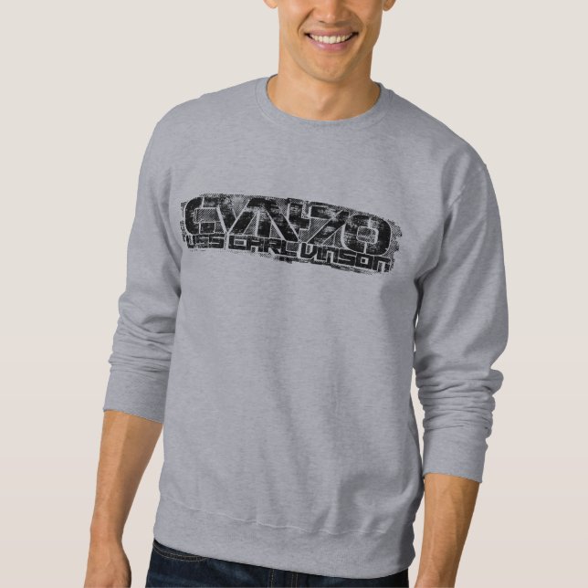 Luftfartyg Carl Vinson T-Shirt Sweatshirt (Framsida)
