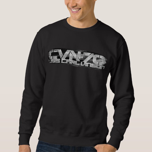 Luftfartyg Carl Vinson T-Shirt Sweatshirt (Framsida)