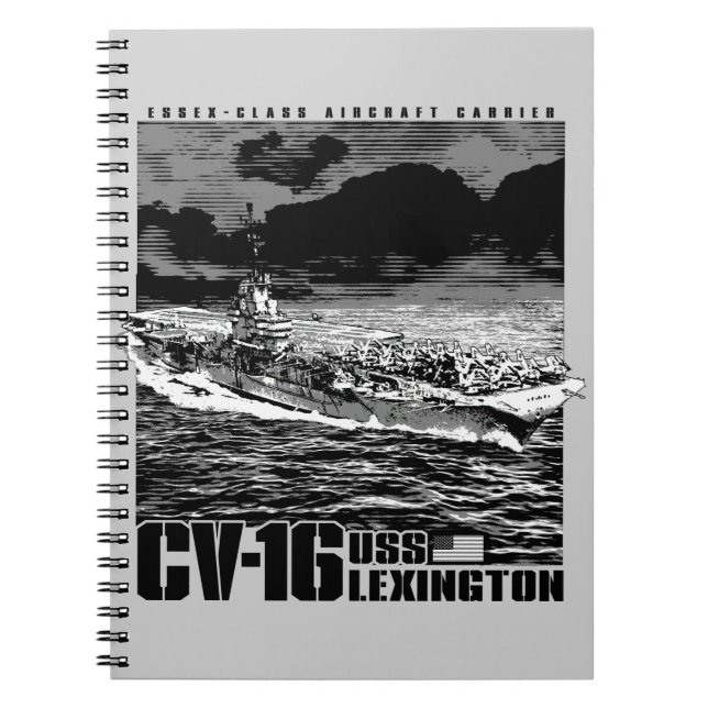 Luftfartyg CV-16 Anteckningsbok (Framsidan)