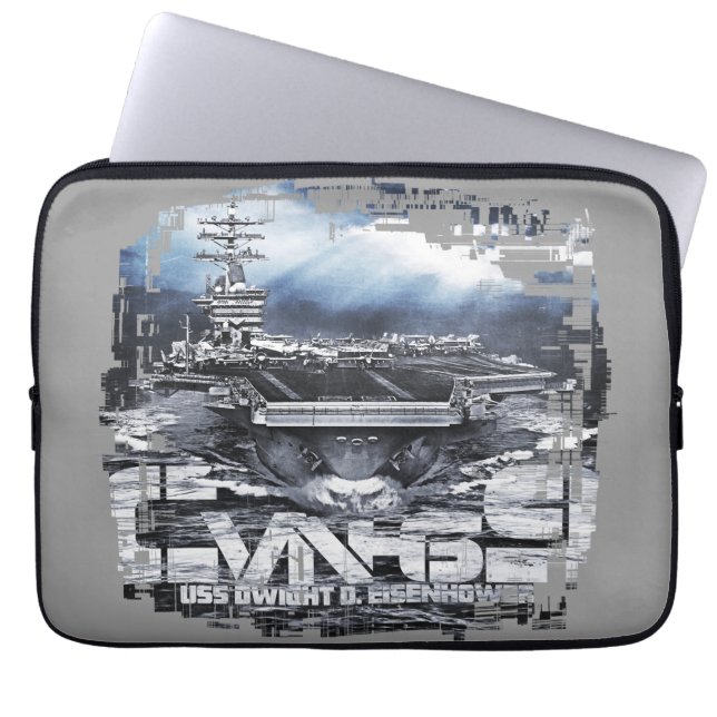 Luftfartyg D.D.Eisenhower Electronics Bag Laptop Fodral (Framsidan)