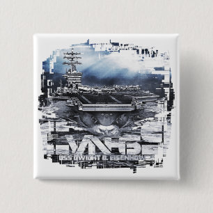 Luftfartyg Dwight D. Eisenhower Button Knapp