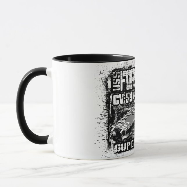 Luftfartyg Forrestal Mugg (Vänster)
