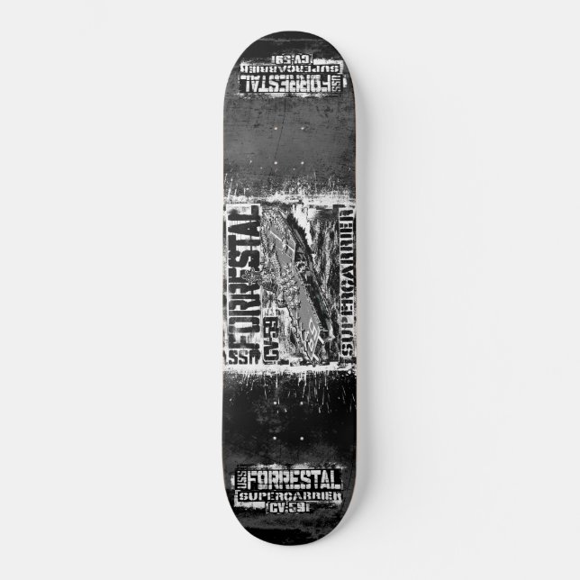 Luftfartyg Forrestal Skateboard Skateboard (Framsida)