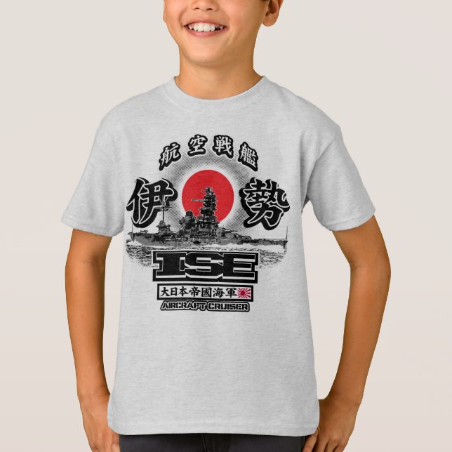 Luftfartyg, kryssare Ise T-Shirt T-Shirt (Framsida)