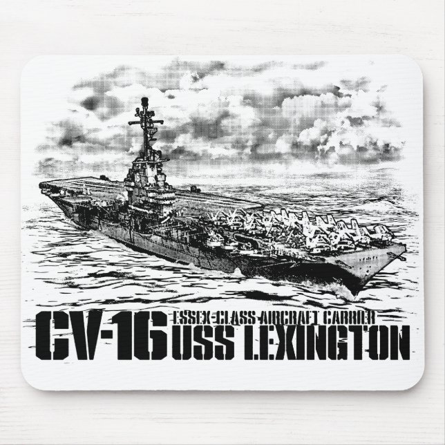 Luftfartyg Lexington Mousepad Musmatta (Framsidan)