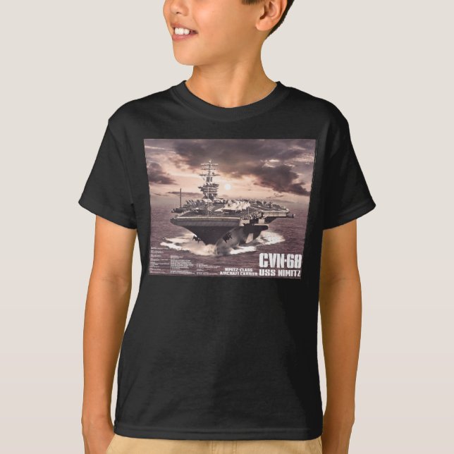 Luftfartyg Nimitz Shirt Tröja (Framsida)