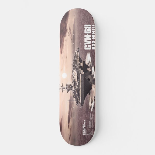 Luftfartyg Nimitz Skateboard (Framsida)