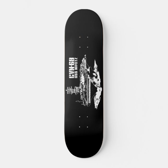 Luftfartyg Nimitz Skateboard Bräda 20 Cm (Framsida)