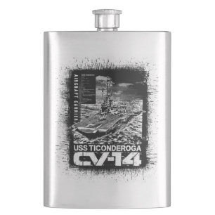 Luftfartyg Ticonderoga Classic Flask Fickplunta