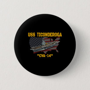 Luftfartyg Uss Ticonderoga Cva-14 Veterans D. Knapp