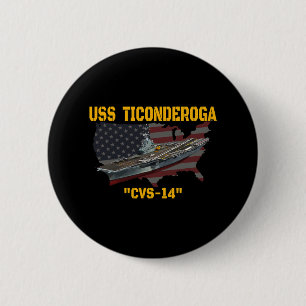 Luftfartyg Uss Ticonderoga Cvs-14 Veterans D Knapp