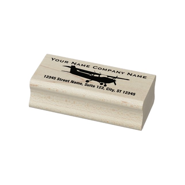 Luftfartygets Flygplan-pilot ska konstruera en Sil Stämpel (Stämpel)