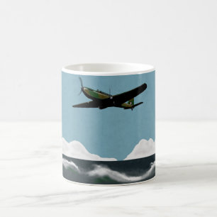 Luftfartygskassett Mugg