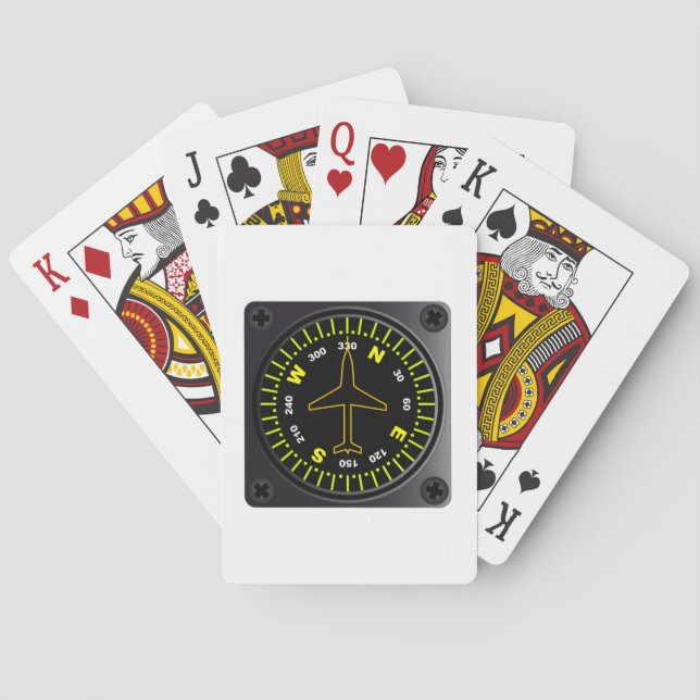 Luftfartygskomplex Casinokort (Baksidan)