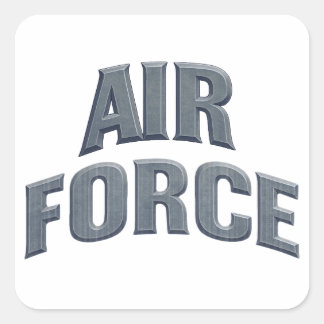 Luftförsvar (USAF) Fyrkantigt Klistermärke