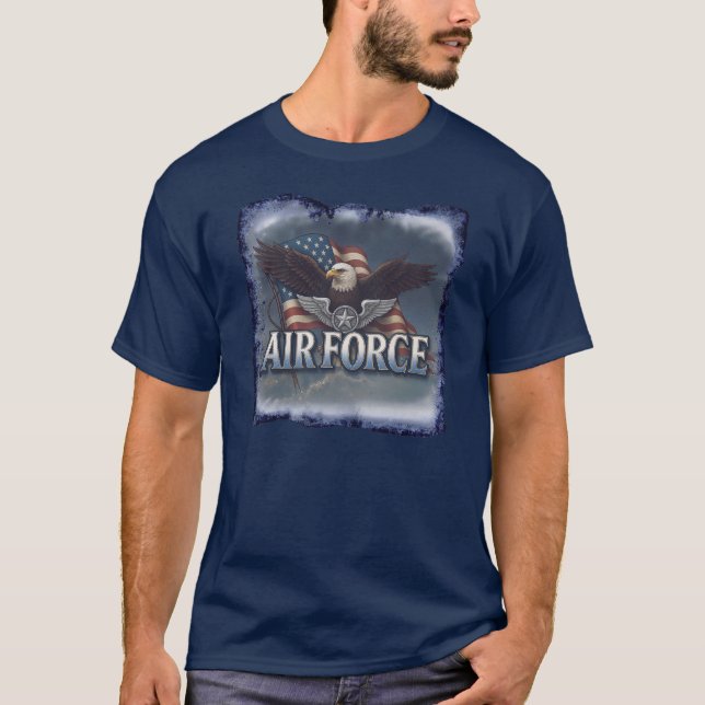 Luftförsvaret (USAF) T Shirt (Framsida)