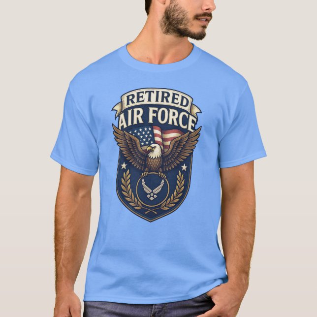 Luftförsvaret (USAF) T Shirt (Framsida)
