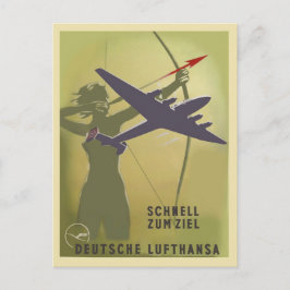 Lufthansa 1937 vykort
