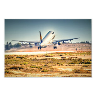 Lufthansa start fototryck