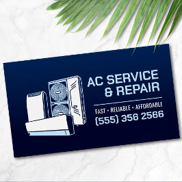 Luftkonditionering – Reparation • Service • Instal Visitkort