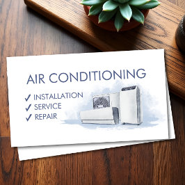 Luftkonditionering – Reparation, Service, Installa Visitkort