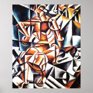 Luftmanutrymme, vid Lyubov Popova Poster