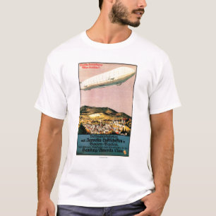 Luftschiff ZeppelinAirship över Townaffischen Tee