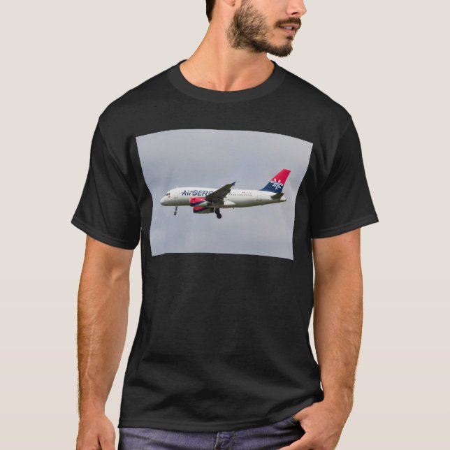 LuftSerbia flygbuss A319 Tröja (Framsida)